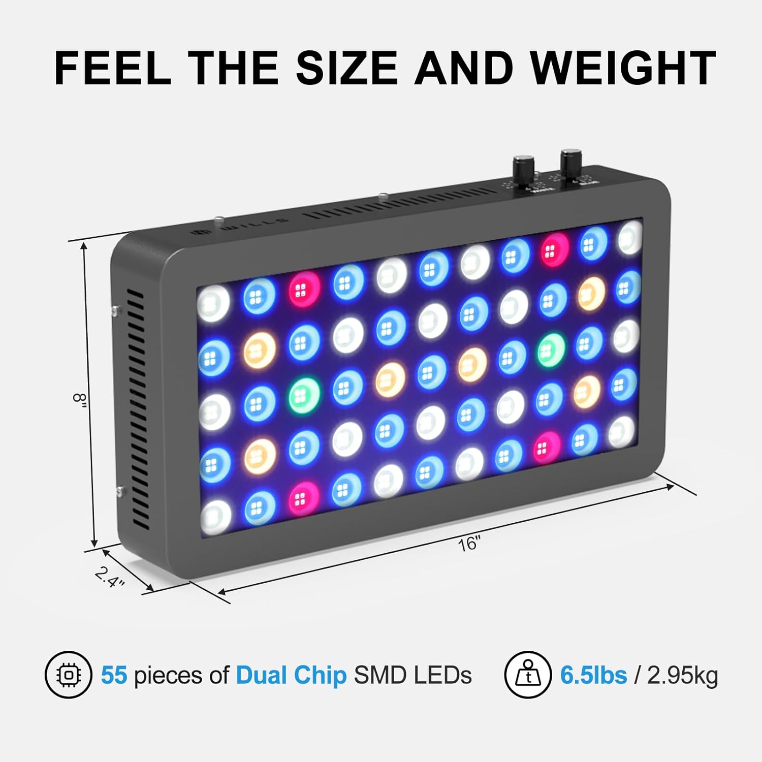 Matching Reef LED Fixtures to Your Tank Footprint: A PAR Coverage Guide